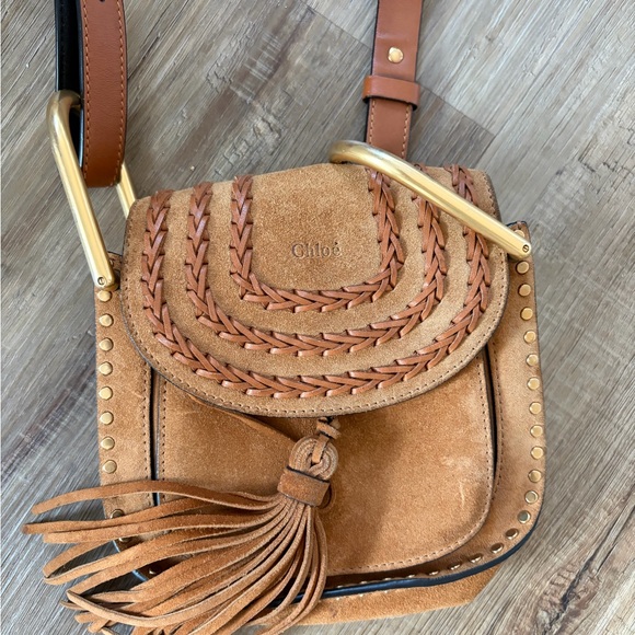 Chloe brown suede bag - Picture 2 of 5